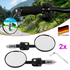 Paar Motorrad Spiegel Rückspiegel Klappbarer Fahrrad  eBike Motorradspiegel DHL