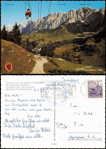 Ansichtskarte tirol wilder - .tirol,