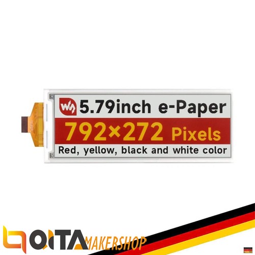 Waveshare e paper - 5,79", e-paper