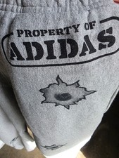 Jeremy Scott x Adidas 2011 Bullet Sweatpants Hose L NEU