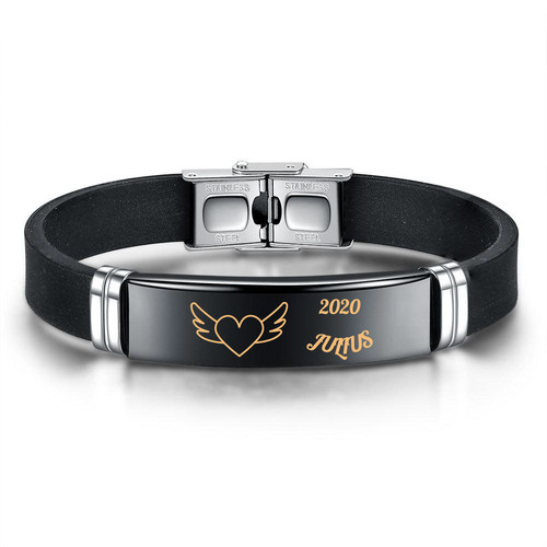 Kautschuk armband mit - kautschuk,