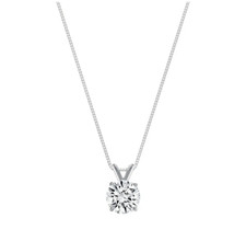 1,20 ct runder massiver 14K