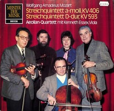 Wolfgang Amadeus Mozart, Aeolian-Quartett* Mit Kenneth Es LP Schallplatte 221281