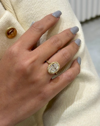 18k gelbgold ovaler labor - ovaler,