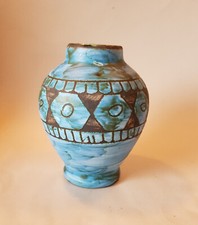 Vintage Vase Vallauris Alain Maunier / Jérome Massier Keramik 60er 70er France