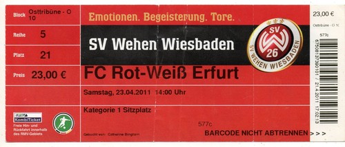 Ticket sv wehen - ticket,
