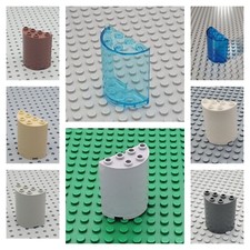 LEGO® 2x Zylinder Paneel 2x4x4 - 6259 20430 6218 - versch. Farben