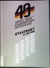 40 Jahre Bundesrepublik