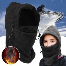 Winter Fleece Balaclava Thermo Sturmhaube Motorrad Sturmmaske Skimaske Mütze