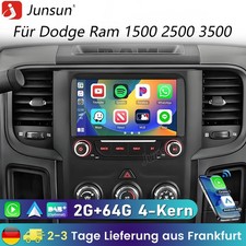 2+64GB DAB+ Carplay Für Dodge Ram 1500 2500 3500 Android 13 Autoradio GPS NAVI