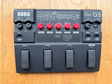 Korg G3 Gitarre Multi-Effekt-Pedal / Guitar Performance Processor