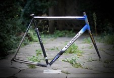 Colnago Oval Titanio Art Decor Frame Time Carbon Fork / 58 cm master #VELOWIZARD