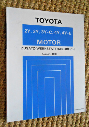 ZUSATZ-WERKSTATTHANDBUCH