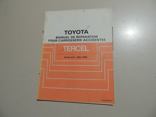 Toyota tercel l20 21 - al, 20