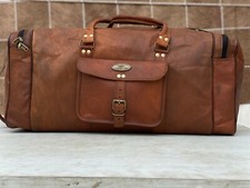 30 Zoll Echtleder Reisetasche