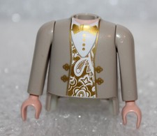 Playmobil 1 X  Oberkörper Arme Inlay Prinz  ACW Südstatten Nordstaaten Soldaten