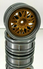 TAMIYA BBS TOURENWAGEN FELGEN 2-TEILIG 1:10 SILBER / GOLD 26mm # 300050548G