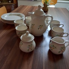 Steingut Kaffee Service