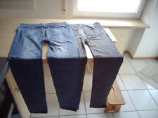 Leggings Damen Jeansoptik Größe M / 10-12 blau und schwarz neu und ungetragen