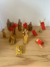 Tiroler Weihnachtskrippe, 15 Cm, Berkalith, ohne Stall