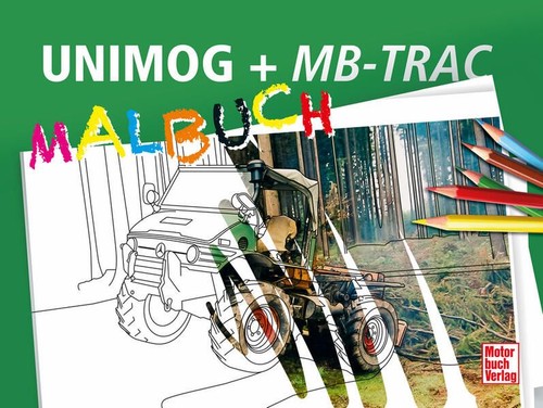 Unimog trac malbuch - +,