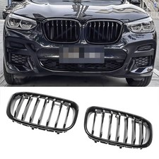 Passt für Den BMW X3 G01 G02 Nieren Glanz Schwarz Mp Sport Grill Ziergitter