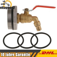 D50 Ölfass Ventilhahn Tonnenfass Ersatz Auslaufhahn mit O-Dichtung Für Öl Wasser