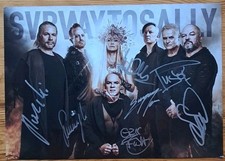 Subway To Sally Orig Autogramm signiert Eisheilige Nacht Tour 2023 - AK XL 