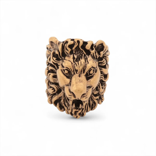 Gucci löwenkopf ring gp - gucci,