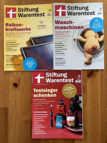 Stiftung warentest 11 - 3x, 06,