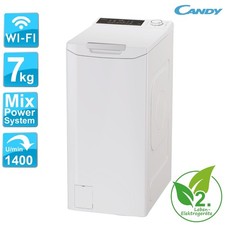 Candy TCA474TM5-S Waschmaschine Toplader 7 kg Smarte Bedienung RO_TCA474TM5S_R