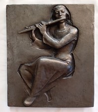 Eisen Guss Platte Relief