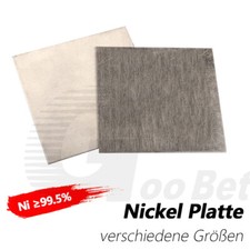 Nickel-Anode Elektrode Blech