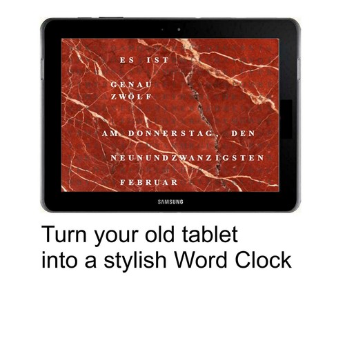 Verwandle dein altes - dein, tablet