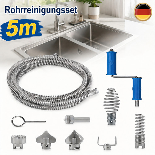 Rohrreinigungsspirale