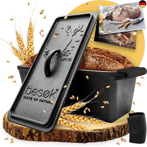 Brotbackform mit deckel inkl - mit,