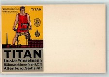 13949510 - 7400 Altenburg Werbung Titan Gustav Winselmann Fabrik Naehmaschine