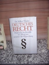 Deutsches Recht, von Dr. Volker Thieler, aus dem Bertel