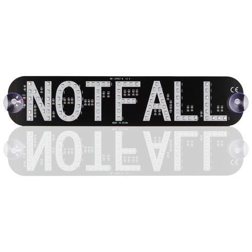 Led schild notfall slim - schild,