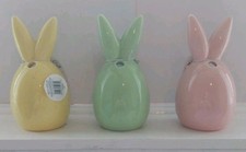 Osterhase Keramik Kerzenhalter