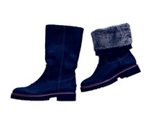 ? Panama Jack Damen Winterstiefel Blau Echtleder gefüttert Gr. 38 Neu ?