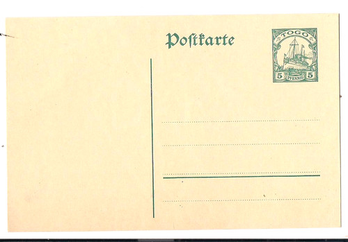 Ganzsache deutsche kolonien - ganzsache,