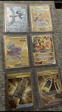 Pokemon Karten 5 Gold Illus Karten + Arktos Illus. NM- Deutsch