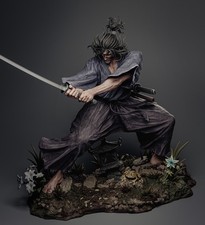 Musashi Miyamoto Japan  Samurai Statue Figur Skulptur  vers. Größen 3D Druck