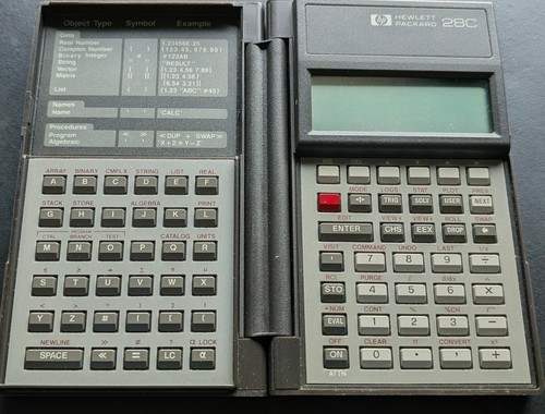 Hewlett packard 28c - hewlett,
