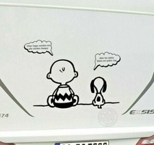 Aufkleber Snoopy Charly ca