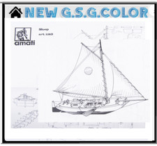 Amati Bauplan Boot Schaluppe