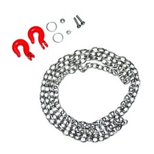 Absima 2320047 Stahlkette mit Schwerlasthaken 1:10