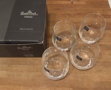 Rosenthal Belcanto – 4 Whiskygläser Short Tumbler | OVP | NEUWERTIG