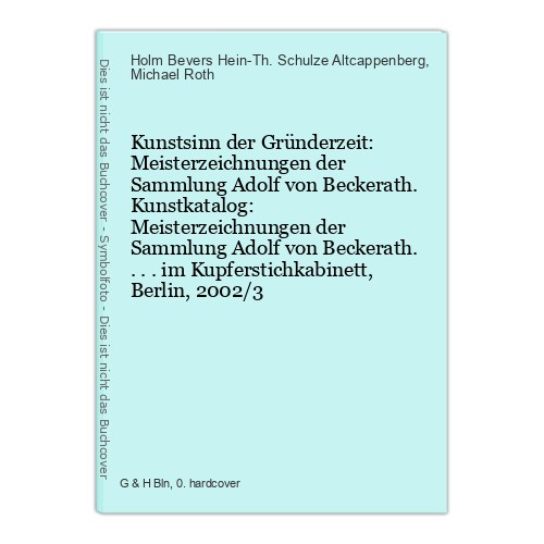 Kunstsinn der gründerzeit - der,